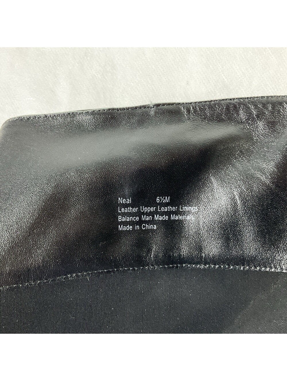 CARESSA High Quality Leather Knee Boots Black Size 6.5M - Picture 2 of 9